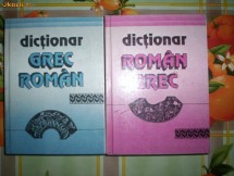 Dictionar ROMAN-GREC GREC-ROMAN foto