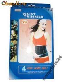 WAIST TRIMMER -CENTURA PT SLABIT DIN NEOPREN PT ARDEREA TESUTULUI ADIPOS DE PE ABDOMEN DUPA NASTERE foto