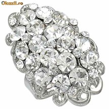 Inel fashion zirconiu marime libera - cod 310 foto