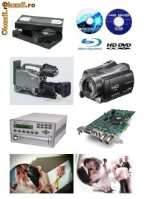 Transfer casete VHS, 8mm, Digital8 si  miniDV pe DVD si Blu-Ray foto