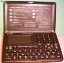 CASIO digital diary SF-3300 foto
