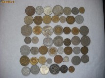 monede straine -lot 50 piese - C foto
