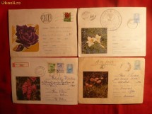 7 Intreguri Postale -FLORA  1969- 1972 foto