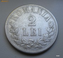 2 lei 1873 - stare foarte buna foto