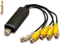 Placa de captura EasyCap - 4 canale pentru SUPRAVEGHERE foto