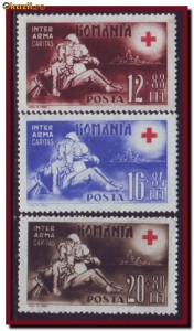 +++ Romania 1943 - Crucea Rosie (serie neuzata) +++ foto