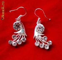 Cercei DIAMONDS of BEAUTY ,marimi si design unicat C42 foto