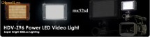 Z96 lampa video foto WIDE 16:9 foto