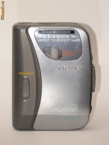 Walkman Sony, caseta plus radio foto