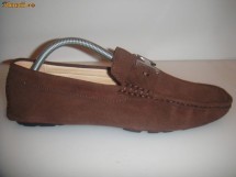 MOCASINI   HERMES DIN PIELE foto
