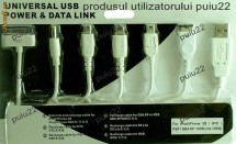 Set de cabluri USB ptr. PSP, IPOD, HTC, GBA, NDS, DS-4881 foto