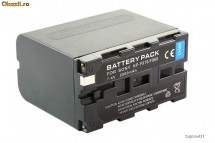Acumulator replace NP-F960 6000mAh pentru camera video SONY CCD-F CCD-SC CCD-TR CCD-TRV DCR-TRV DSC-CD DSR HCR-HC MVC-FD foto