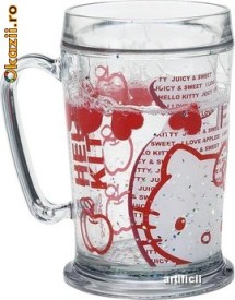 Cana Glitter 42cl HELLO KITTY APPLE foto