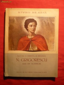 G.Oprescu si R.Niculescu -N.Grigorescu -Ucenicia-1956 foto