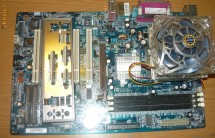 Kit Placa +Procesor Athlon 2500+ (1,8 Ghz) foto
