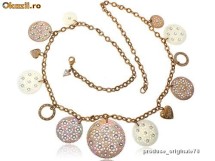 Colier fashion GUESS UFN10910, nou in saculet cadou, CARD GUESS pret magazin 120 euro foto
