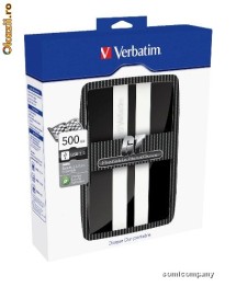 HDD EXTERN VERBATIM 2,5" 500GB BLACK&WHITE foto