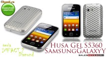 HUSA CLEAR GEL - SILICON SAMSUNG S5360 GALAXY Y YOUNG - TRANSPORT GRATUIT foto