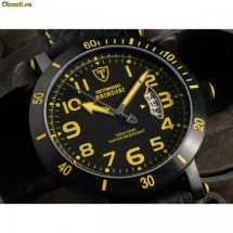 Ceas sport  DETOMASO  BRINDISI Yellow . data , 10 ATM foto