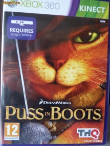 Puss in Boots = XBOX360 KINECT = original si sigilat = Disponibil in Stoc foto