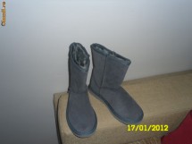 CIZME UGG AUSTRALIA CLASSIC SHORT GRI foto