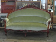 Canapea Rococo, aprox 1850. foto