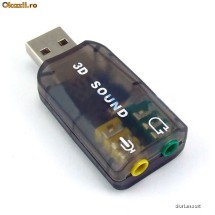 Placa sunet USB tip JPN-0019A foto