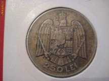 MONEDE ROMANIA - MONEDA 250 LEI 1935 - ARGINT foto