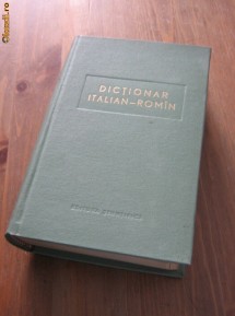 Dictionar Italian - Roman foto