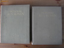 Dictionar Rus - Roman (2 volume) (format mare, aproximativ 60.000 cuvinte) foto