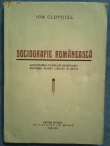 Sociologie romaneasca-Anchetarea plasilor muntoase:Margina,Almaj,Vascau si Beius-Ion Clopotel foto