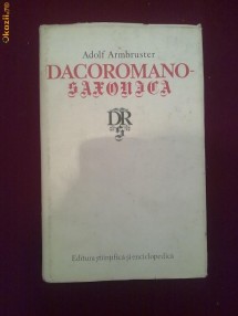 Y26H  Adolf Armbruster - Dacoromano-Saxonica foto