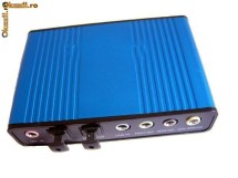 Placa de sunet 5.1 3D detalii tehnice: Interfata USB Compatibil cu orice calculator / laptop .Interfata USB  pentru sisteme 5.1 cu 3 jack-uri foto