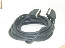 CABLU Scart 21 pini  5m lungime foto