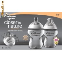 Set 6 biberoane Tommee Tippee, nou foto
