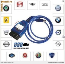 INTERFATA DE DIAGNOZA MULTIFUNCTIONALA 15 MARCI AUTO ---K MULTI USB--PRET PROMO 130 RON-CIP FTDI -AUTODATA BONUS SI ALTE SOFTURI foto