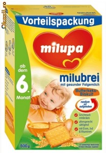 Cereale cu lapte MILUPA cu BISCUITI cu UNT (bebe peste 6 luni) 500gr, GERMANIA (livrare gratuita la comenzi peste 70 lei; detalii in poza nr.2) foto