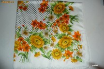 BATIC DEOSEBIT FLORAL , PROVENIENTA ITALIA, SIMFONIE DE PRIMAVARA foto