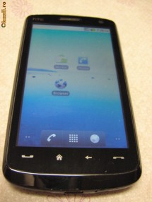 htc touch hd cu android, stare excelenta cu folie, full + bonus foto