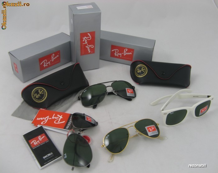 Ochelari soare Ray Ban Aviator (plus alte modele) RB3025, RB3026, RB3386, RB3393, RB3364, RB3387, RB4120 foto mare
