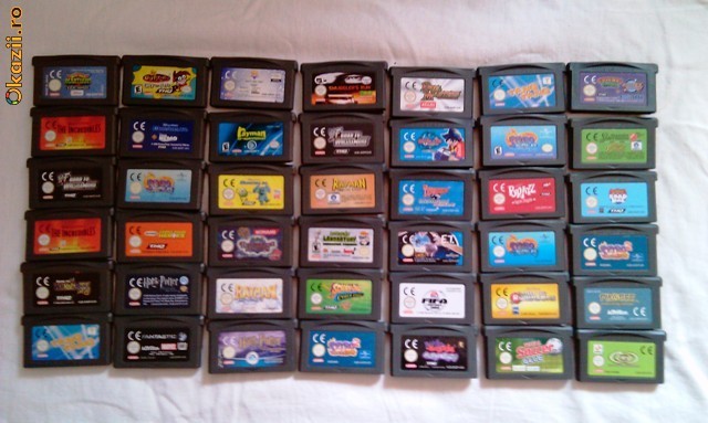 Jocuri,Casete,Game Boy Advance GBA Originale,Nintendo DS GameBoy foto mare