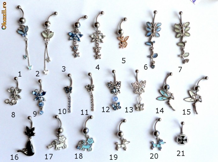 piercing buric modele noi  10 lei foto mare