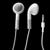 iPod Earphones foto mare