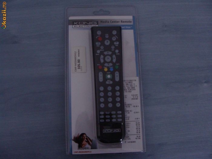 telecomanda media center pt calculator produs nou, cu garantie 24 de luni foto mare