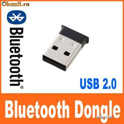 Mini Adaptor Bluetooth USB 2.0 foto mare