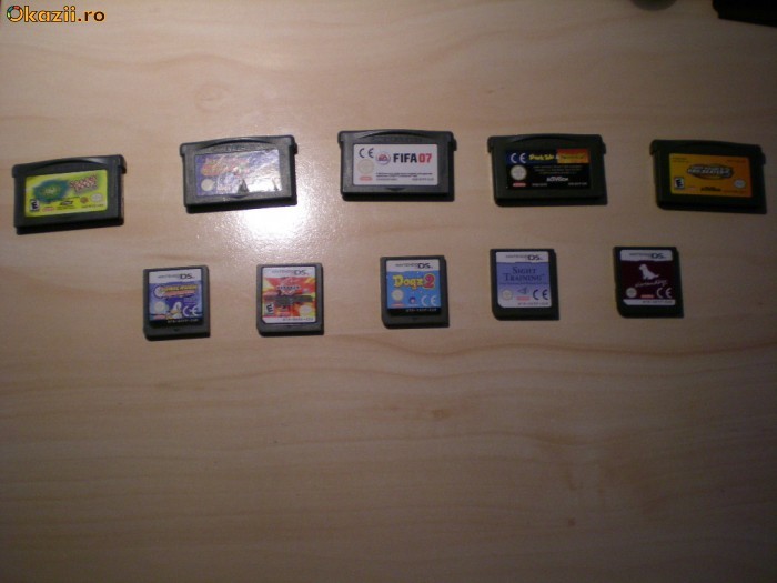 vand jocuri nintendo ds si ds lite foto mare