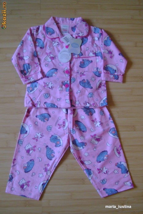 Pijama Disney cu maneca lunga (Bluza+Pantalon) foto mare
