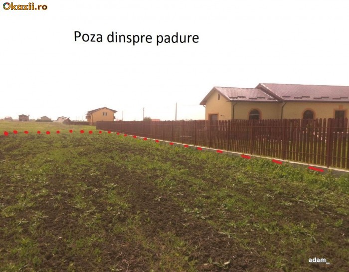 Vand Teren CLINCENI la padurea Ordoreanu 520mp (loturi casa) foto mare
