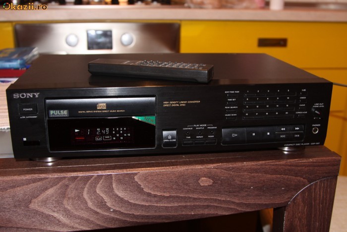 Sony CD Player model CDP 597 foto mare