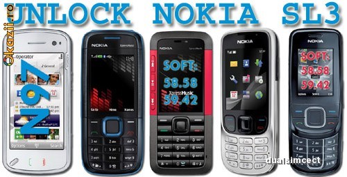 Decodare Nokia SL3 - in Baia Mare foto mare